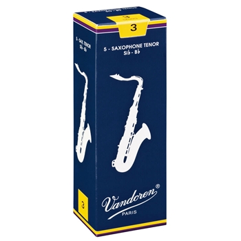 Vandoren Tenor Sax Reeds #2.5, Box of 5