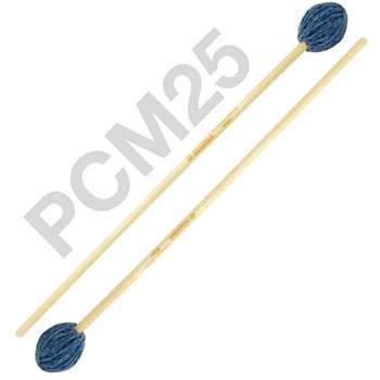 Salyers PCM25 Medium Marimba Mallets, Yarn/Birch